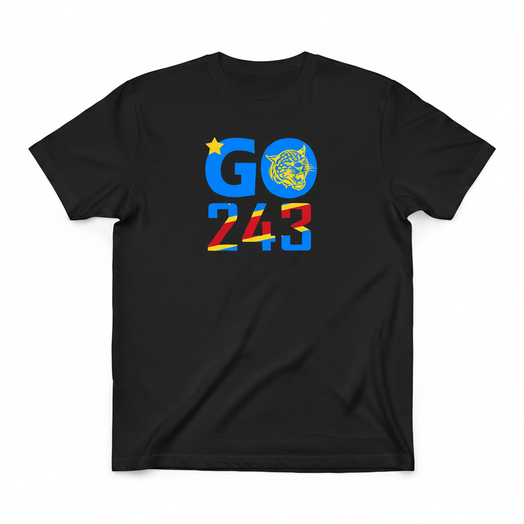Tee Shirt Black - GO 243