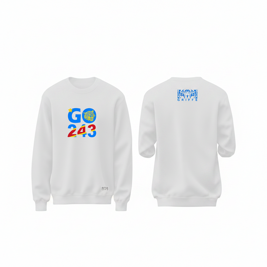 White Sweatshirt - GO 243
